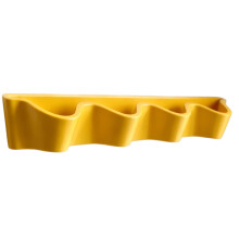 Support mural décoratif avec des designs élégants, idéal-Jaune