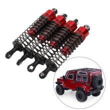 4 Stück 85mm rote Öldruckstoßdämpfer 1/10 RC