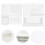 Kunststoff-Wandlochwand-Organizer-Set 1