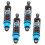 4 Stück 75 mm RC-Auto-Öldämpfer Blaues Dämpfer-Set 1
