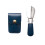 New Foldable Shoe Horn with PU Leather Case Blue 1