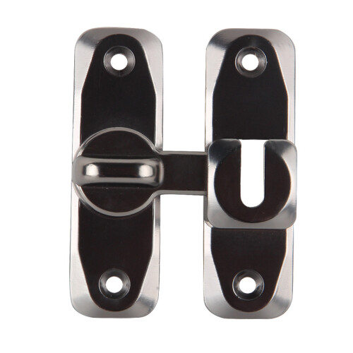 Türriegel - 90/180 Universal (Bohren/Klebemontage) Black