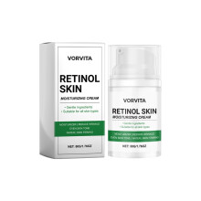 Retinol-Feuchtigkeitscreme, weiche und glänzende Gesichtshaut, elastisch, feuchtigkeitsspendend, sanfte Hautpflege