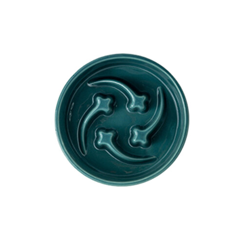 Pet Slow Feed Bowl Slip Resistant Base Dish For Small-D 1