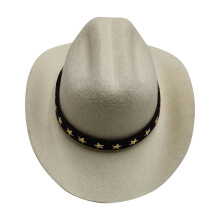 Cowboyhut für Hunde und Katzen – Beige, Größe M