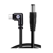 Type C To DC5.5Mm Chargers Cable 3A High Current Power Cord-12V