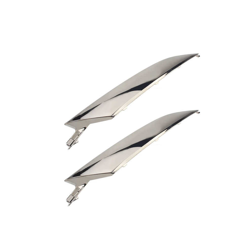 71163-T7a-J01 Chrome Front Grille Trim For 2019-2021 Hr-V Silver 8243971283351