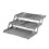 3-laags uitbreidbare lade-organizer van ABS 1