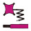 Voetbaldribbelriem Trainingsapparatuur-Roze aangepaste modus 1