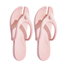 Pantoufles de voyage pour femmes et hommes, pantoufles de-Rose M