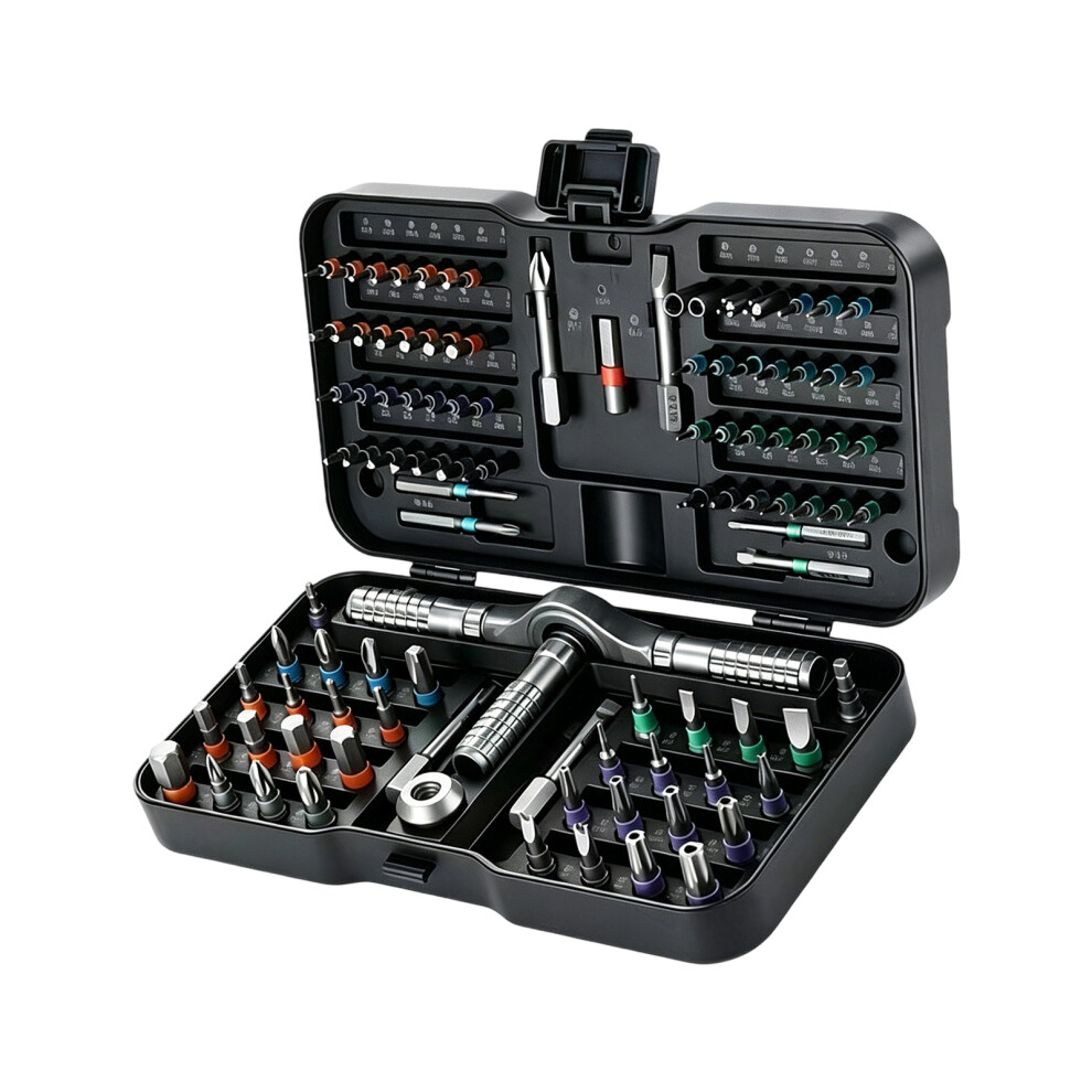 105 In 1 Magnetic Ratcheting Screwdriver Come With Professional 7751001415616