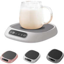 Oplaadbare koffiemokverwarmer, wit