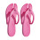 Space Saving Foldable Flip Flops Quickly Dry-Rosy Red L 1