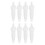 Vacuum Pump Cosmetic Bottle Replacement-Milky white 8 pieces 1