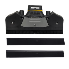 (Set 43) Compatibile con gli accessori del set a vapore Karcher, spazzola rotonda piccola SC Steam, spazzola in rame, raschietto per pavimenti