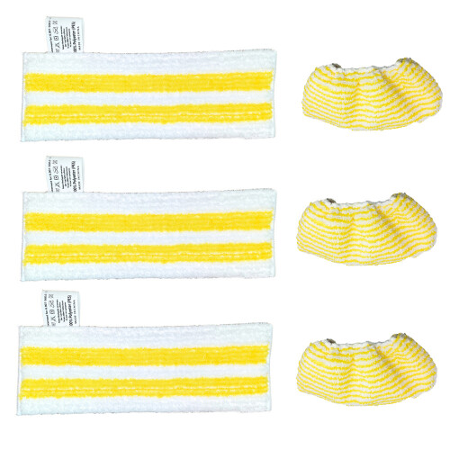 (Set 6) 24 Compatible with Kärcher K. Floor Scraper Steam Mop SC Series