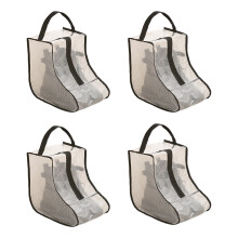 Set mit 4 durchsichtigen, transparenten-schwarz transparent