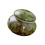 Handcrafts Ceramic Keepsakes Urn Small Size Cremation Box-Green 1