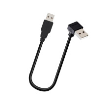 25 cm datakabel elleboogadaptersnoer voor-Buig naar beneden