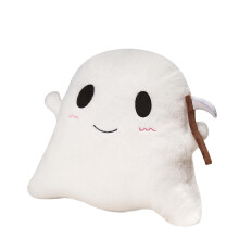 Halloween Ghost Pillow with Scythe, Soft Decor Cushion