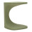Tavolinetto in PE verde da esterno cm 42x42x52 1