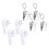 Modern Design Wall Mount Hooks For Organizing Carpets Tapestry 1