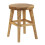 Sgabello in legno riciclato cm Ø 40x55. 1