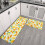 Lemon Kitchen Mat Set – 2 Non-Slip Rugs 1