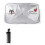 Car Windshield Sunshade Umbrella With Silver Coating For-Type B 1