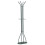 Appendiabiti in metallo ottanio cm 45X28X178 1