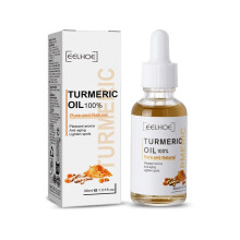 Kurkuma Brightening Essence Facial Moisturizing und Moisturizing Feuchtigkeitsspendende, erfrischende, glatte und zarte Essenz