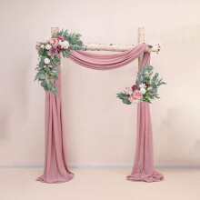 Artificial Rose & Peony Wedding Arch Swag Set