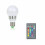 Lampadina LED RGB E27 da 3W con 16 colori e telecomando 1