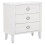 Comò con 3 cassetti in legno bianco cm 81x40x84 1