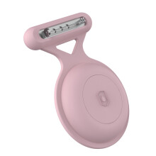 Thin Case For Trackers Silicone Skin With Brooch Pin Anti-Pink