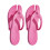 Foldable Flip Flops Walking Sandals with Nonslip-Rosy Red M 1
