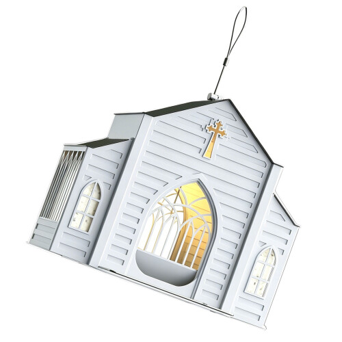 Solar Bird Feeder for Outdoors-church bird feeder