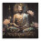 Dipinto su tela multicolore Buddha cm 100x3x100 1