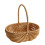 Handgeweven rotan opbergmand met handvat 1