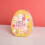 Easter Egg Shaped Metal Cookie Tin Box 3