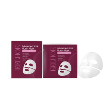 Die Schneckenschleimmaske (im Karton) ist hautfreundlich, angenehm, zieht leicht ein, spendet Feuchtigkeit, streichelt die Haut und fühlt