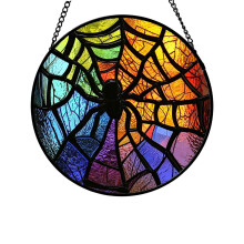 Halloween Acrylic Stained Glass Hanging Decor