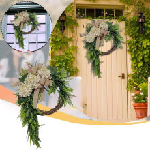 Farmhouse Hydrangea Wreath for Wall or Door