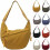 Dames nylon crossbodytas/hobotas met ritssluiting 1
