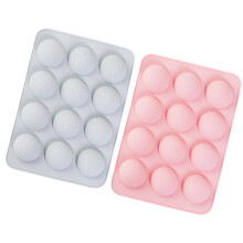 2 STKS Multifunctionele 12 Holte Golfbal Siliconen Mallen