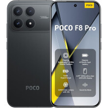 (12GB 256GB, Black) XIAOMI POCO F8 Pro 5G Smartphone,6.59"120Hz AMOLED Display,12GB 256GB,Black/Blue/Titanium silver