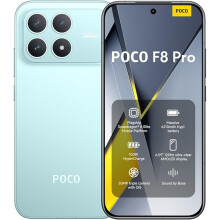 (12GB 256GB, Blue) XIAOMI POCO F8 Pro 5G Smartphone,6.59"120Hz AMOLED Display,12GB 256GB,Black/Blue/Titanium silver