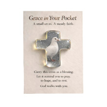 Heartwarming Pocket Hug Tokens Angeled Crosses Keepsakes-C