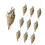 Green Stabilized Flower Choice In Various Hues For-White 1