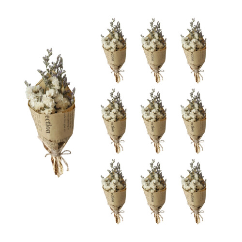 Wunderschönes, langlebiges Kunstrosen-Set aus der Sammlung-Weiß